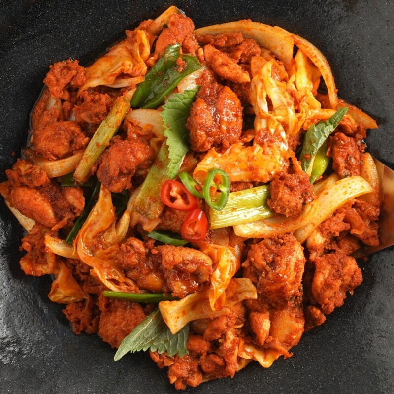 홍익상회,[Hongik Market] 홍익닭갈비 500g 국내산 닭고기 순살